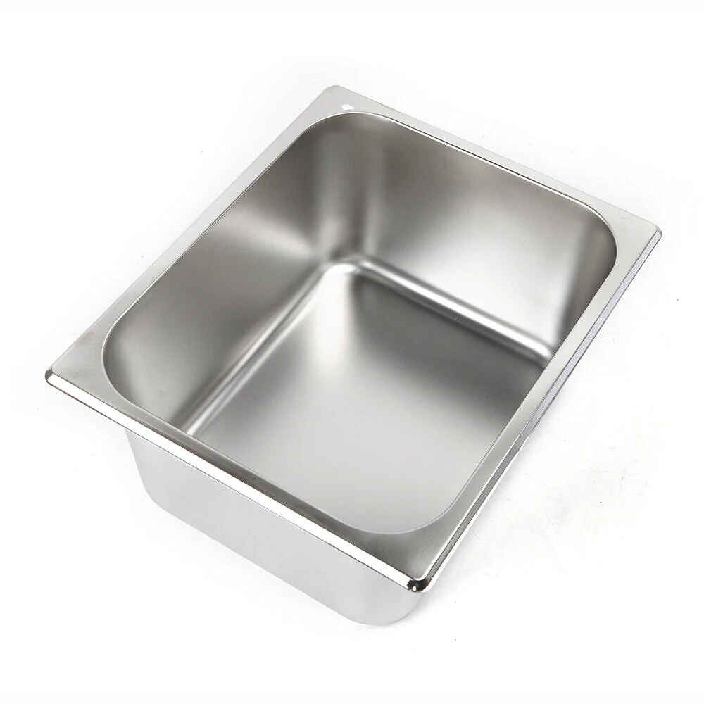 Friteuză Electrică Comercială Dublă 12L (2x6L), 5000W, Inox, 2 Coșuri, Temperatură Reglabilă 60-200°C, Uz Profesional pentru Restaurant, Fast-Food și Catering