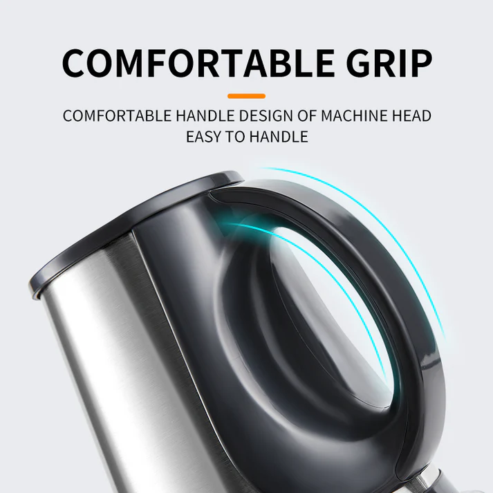 Tocător electric cu vas din inox 5L, 500W, 3 viteze, lame din oțel inoxidabil
