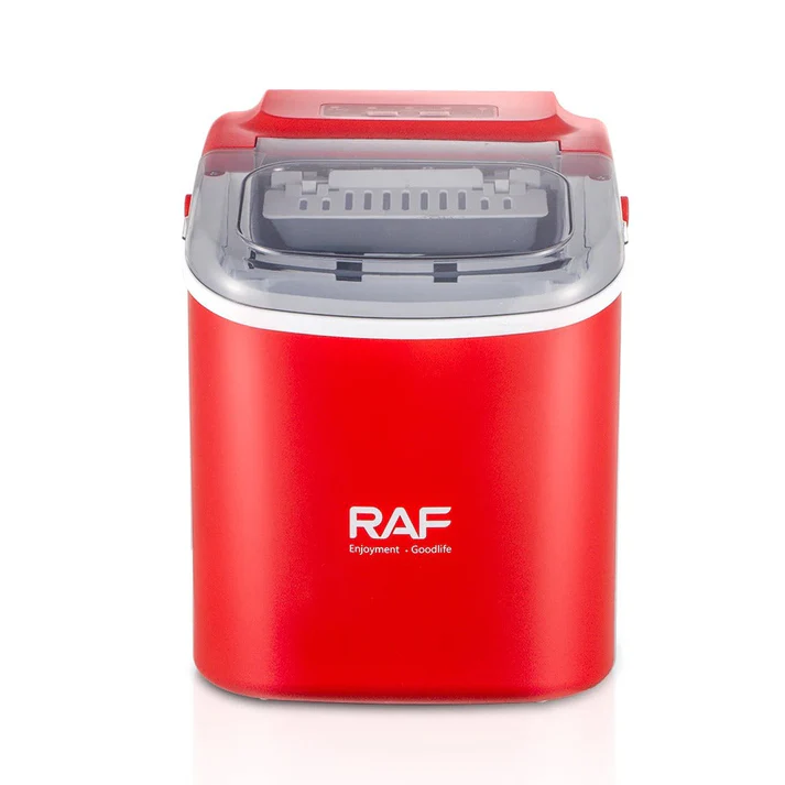 Aparat de gheata electric RAF, cuburi tip bullet, compact, cos colectare, lingura inclusa, garantie 3 ani
