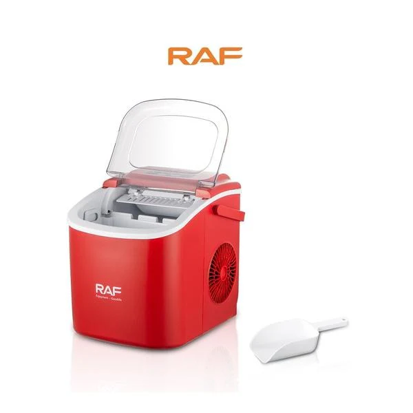 Aparat de gheata electric RAF, cuburi tip bullet, compact, cos colectare, lingura inclusa, garantie 3 ani