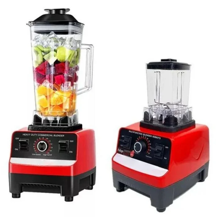 Blender multifuncțional 2L, 15 viteze + Pulse, lame inox, zdrobire gheață, motor cupru