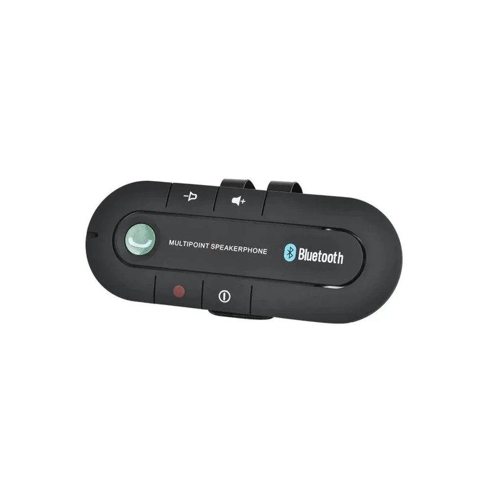 Kit auto handsfree Bluetooth pentru apeluri telefonice, cu clemă prindere și alimentare la brichetă