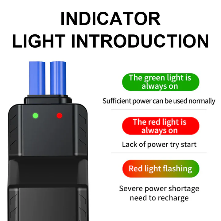 Compresor Auto Multifuncțional 5 în 1, Pornire de Urgență, Power Bank, Afișaj Digital, Lanternă LED și Umflare Anvelope, Baterie Externă Inclusă