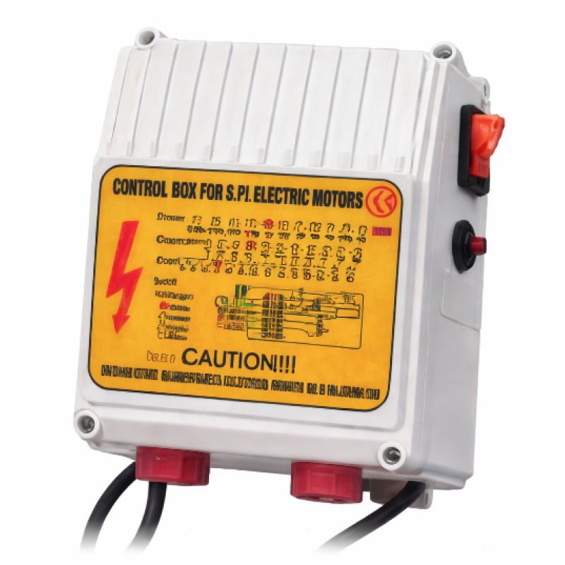 Cutie de control pentru motoare electrice, IP44, 0.37 – 3 kW, 50/60 Hz, carcasă plastic