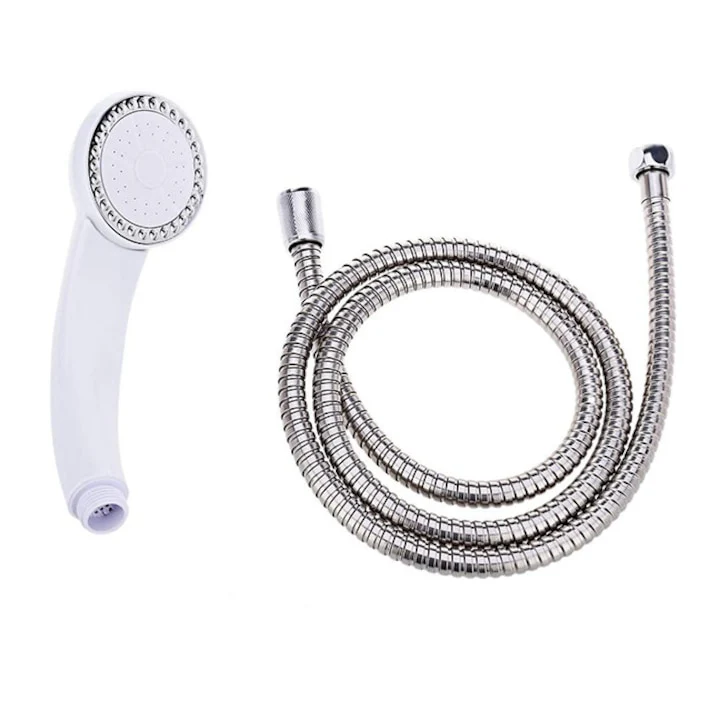 Robinet electric apă caldă instant, 3000W, cu duș și furtun, afișaj LCD, montaj perete, IPX4