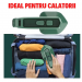 Mini Fier de Călcat Portabil 2 în 1, Călcare Umedă și Uscată, 30W, Încălzire Rapidă, Rezervor Apă, Ideal pentru Călătorii și Haine Delicate