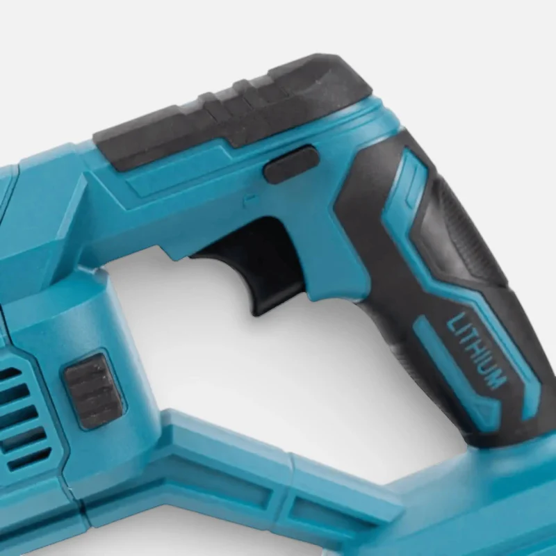 Fierăstrău Electric Tip Sabie 48V, 2 Acumulatori 8000 mAh, 3000 RPM, Viteză Variabilă, 4 Lame, Valiză