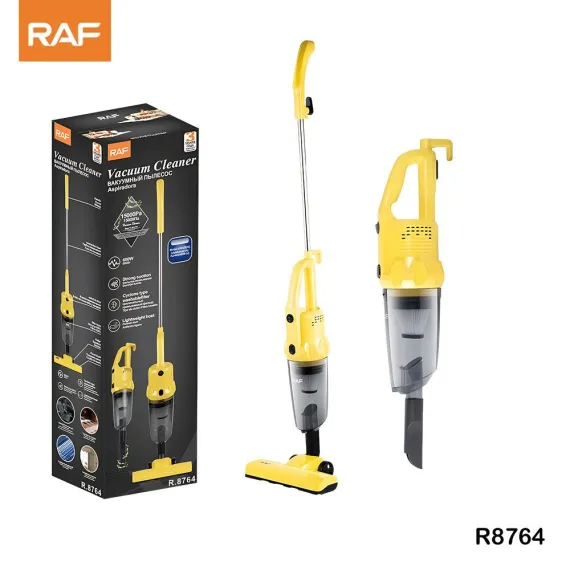 Aspirator Vertical și Handheld RAF R.8764, 600W, Filtru HEPA, Fără Sac, Recipient 0.8L, Ideal pentru Casă, Birou și Mașină