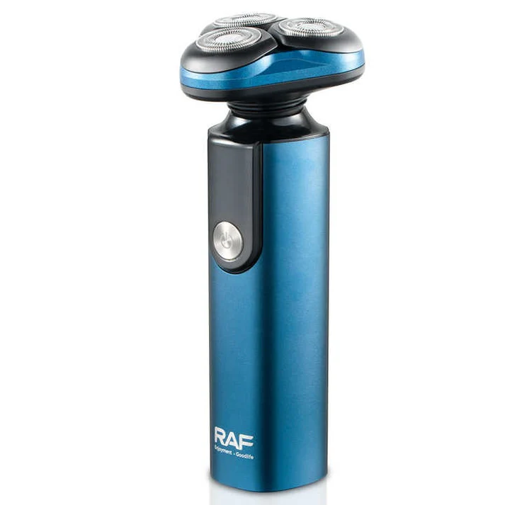Aparat de ras electric 3 in 1 RAF R4017, 3 capete rotative, waterproof IPX6, incarcare USB, portabil, garantie 3 ani