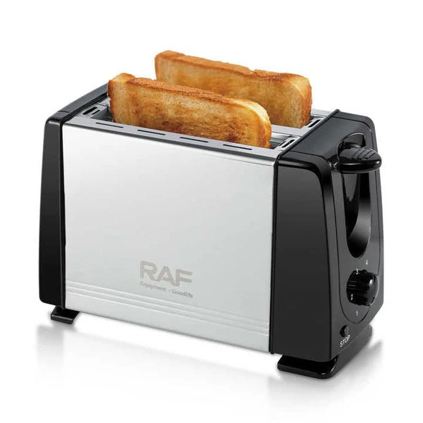 Prajitor de paine RAF R262, 750W, 2 sloturi, 6 trepte prajire, tava firimituri, compact, garantie 3 ani