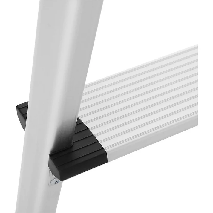 Scara dubla pliabila aluminiu, 3 trepte, capacitate 150 kg, usoara, multifunctionala, antiderapanta