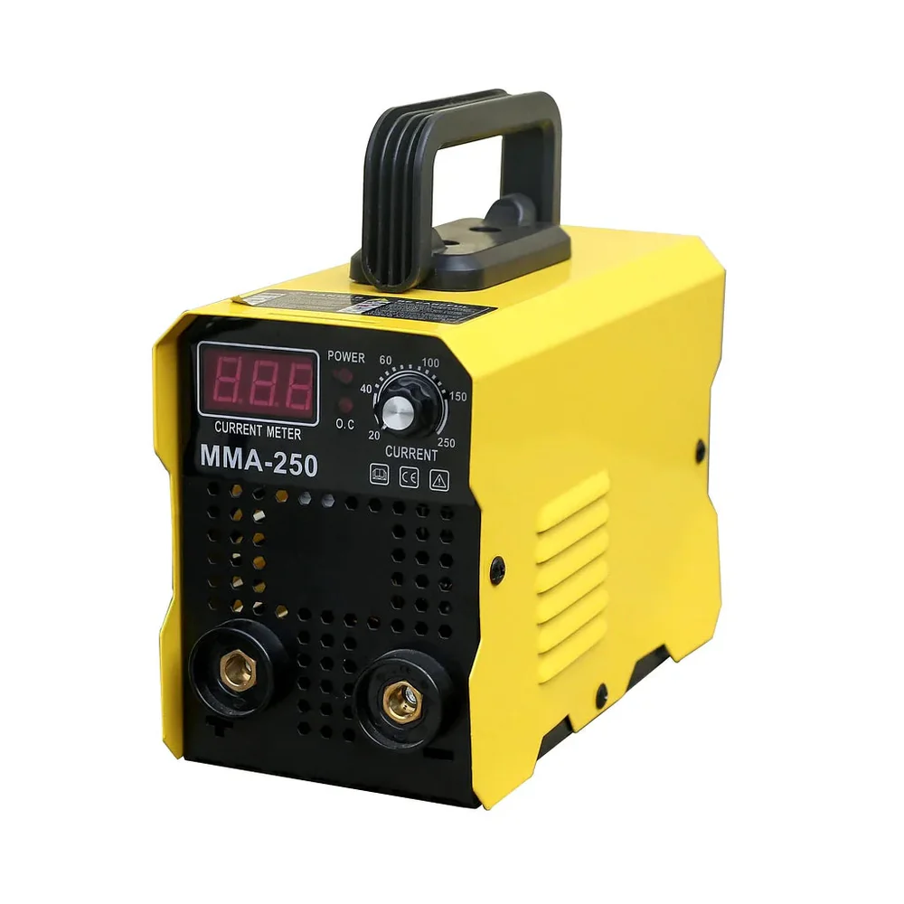 Aparat de Sudură Invertor AT Performance AT-2043 MMA-250, Garanție 3 Ani, 250A, Display Digital, 230V, Electrod MMA, Ventilație Eficientă, Set Complet pentru Sudură