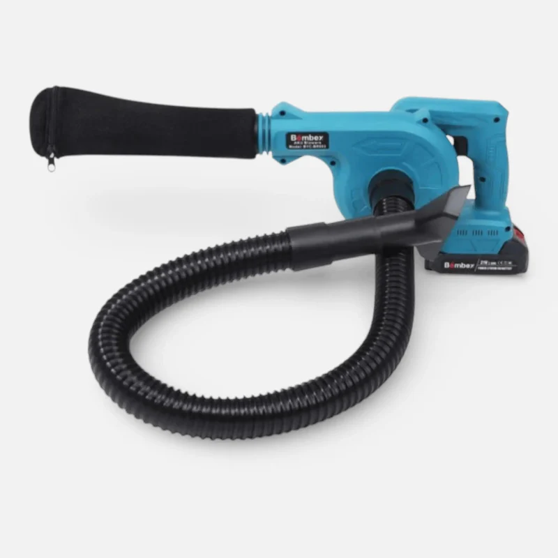 Suflantă frunze fără fir 2 în 1, 880W, 2 acumulatori 48V, viteză până la 18000 RPM, sac colectare inclus
