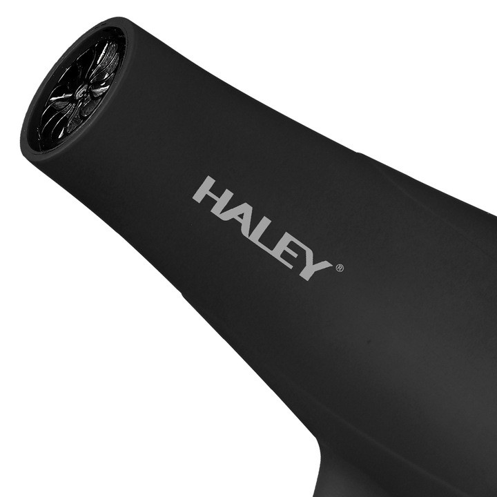Uscator de Par Profesional HALEY, Garantie 3 Ani, 2200W, 3 Trepte Temperatura, Functie Aer Rece, Design Ergonomic