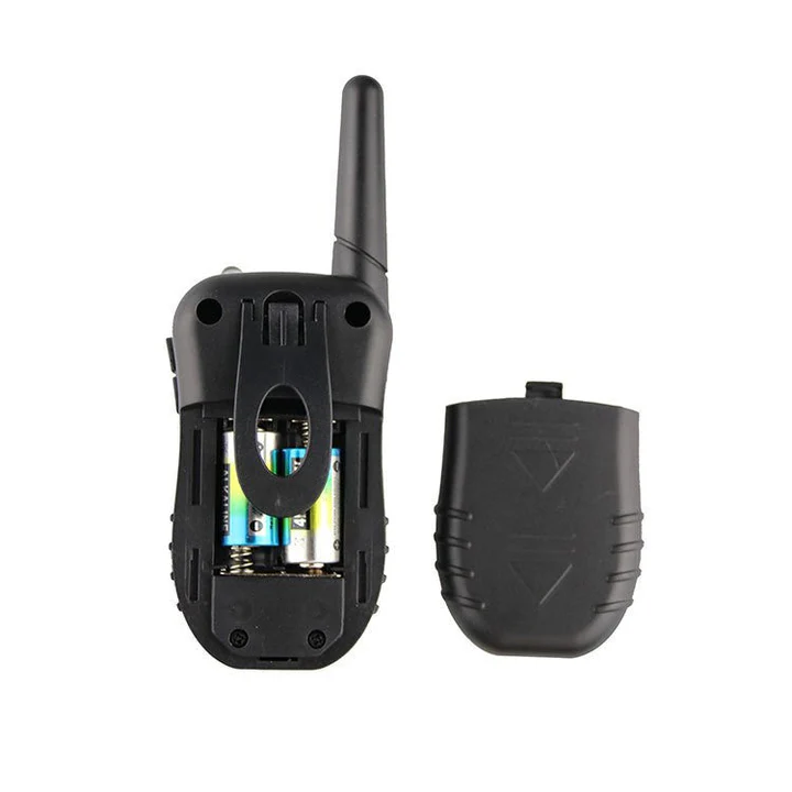 Set 2 zgărzi pentru dresaj câini, cu telecomandă, vibrații, sunet și impuls reglabil, rază până la 300 m, curea reglabilă