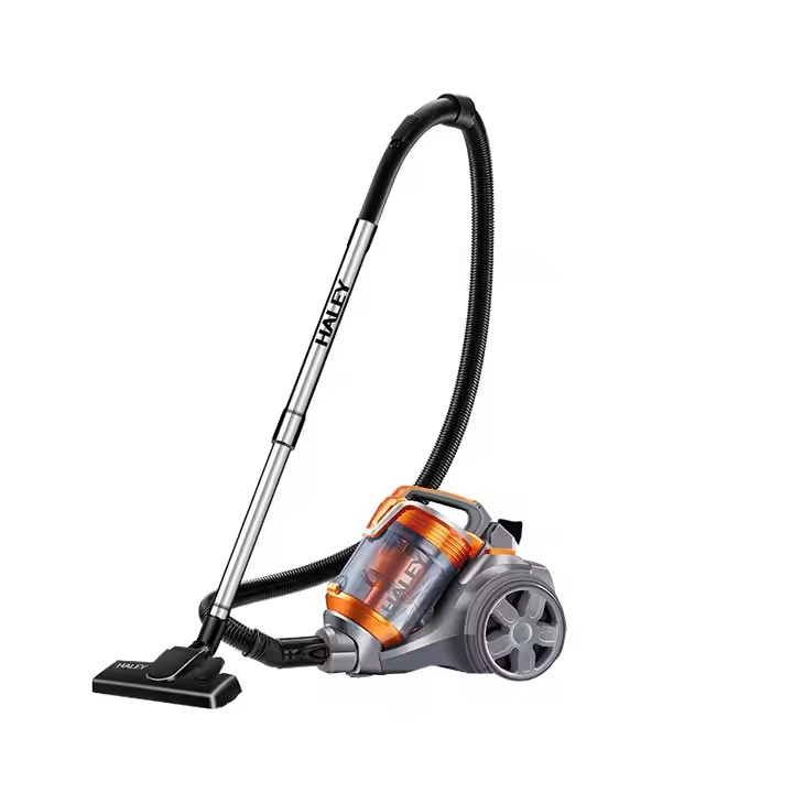 Aspirator portabil HALEY HY-9905, 3000W, sac 4L, putere mare aspirare, portocaliu/gri, Garantie 3 Ani