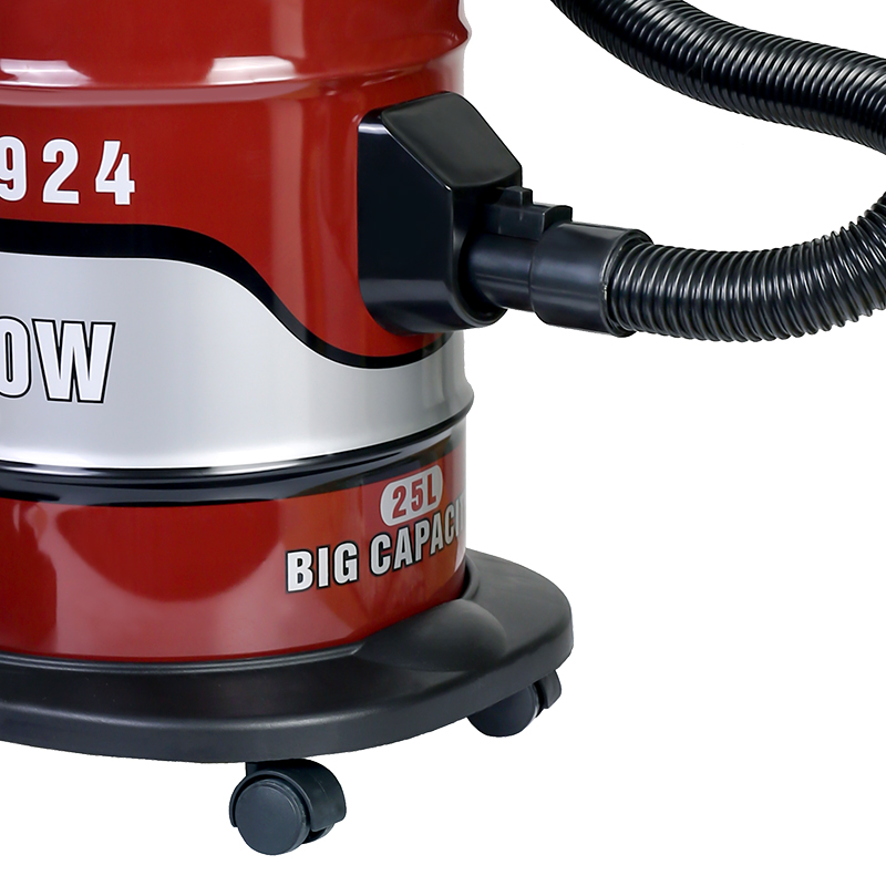 Aspirator Profesional HALEY HY-9924, Garantie 3 Ani, 3200W, Capacitate 25L, Recipient Inox, Aspirare Uscata, Filtrare Multistrat