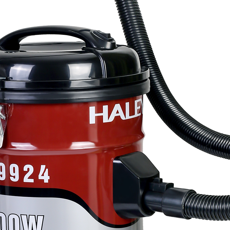 Aspirator Vertical fara Fir 2 in 1 HALEY, Garantie 3 Ani, 300W, 22.2V, Autonomie 35 Minute, Perie LED, Filtru Lavabil, Recipient 1L, Negru/Argintiu