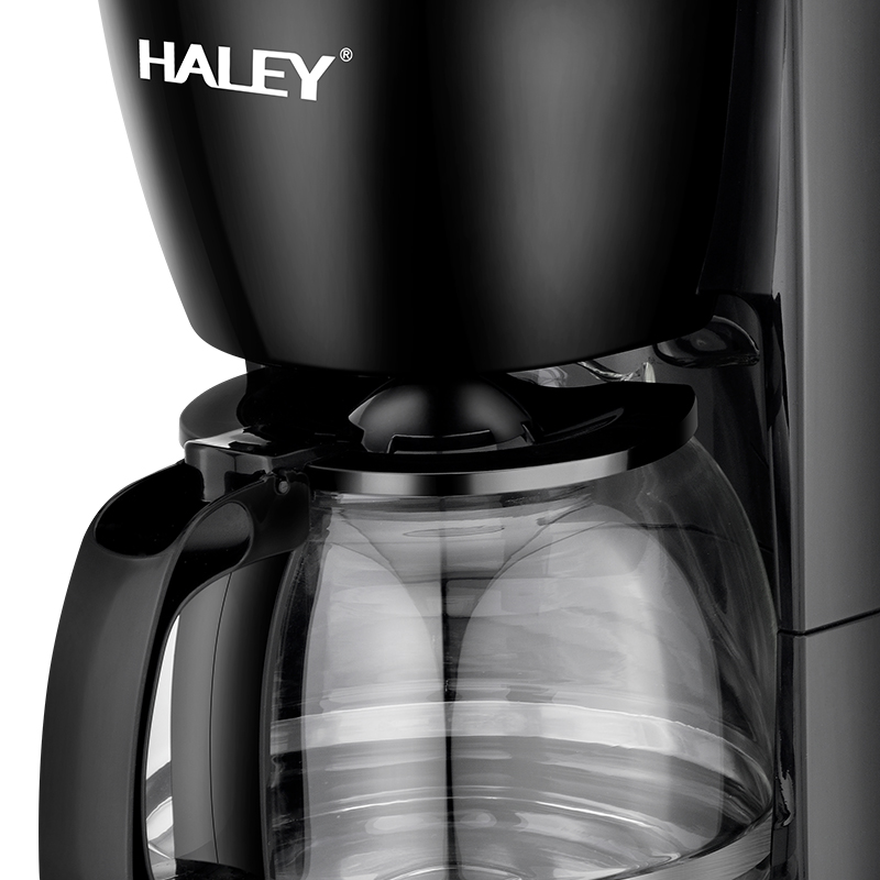 Aparat de Cafea HALEY HY-2808, Garantie 3 Ani, 800W, Capacitate 1.25L, 12 Cani, Sistem de Siguranta, Operare Usoara