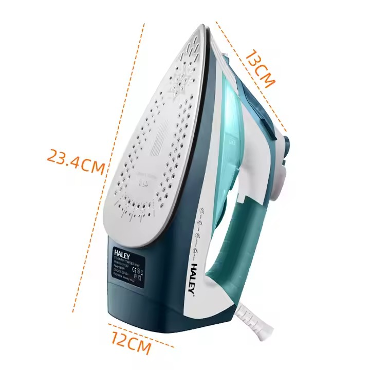 Fier de calcat cu abur HALEY HY-253, 2200W, talpa ceramica, temperatura reglabila, functie abur, Garantie 3 Ani