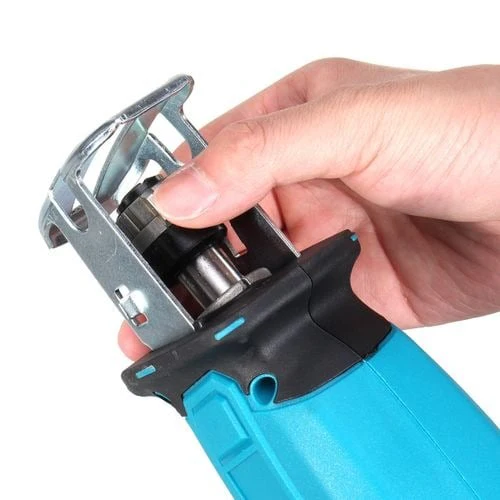 Mini Fierăstrău Electric Tip Sabie 48V, 2 Acumulatori 8000 mAh, 4 Lame, Viteză Variabilă, Valiză Transport