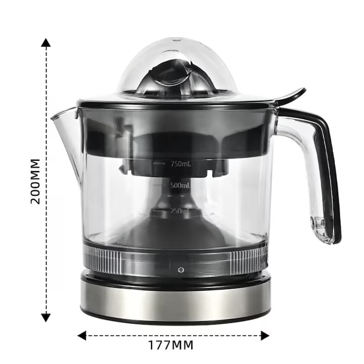 Storcator electric fructe si legume HALEY HY-2905, 300W, panou touch, zgomot redus, inox, ejectare automata pulpa, Garantie 3 Ani