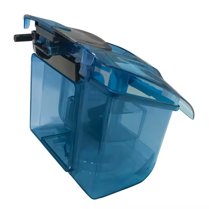 Aspirator fara sac HALEY HY-9034, 2800W, recipient 2L, putere aspirare mare, negru/albastru, Garantie 3 Ani