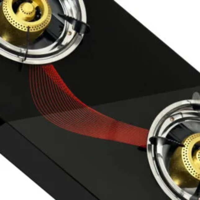 Aragaz pe Gaz HALEY HY-1523, Garanție 3 Ani, 2 Ochiuri, Flacără Puternică, Consum Redus de Gaz, Aprindere Manuală, Design Compact pentru Bucătărie, Camping și Casă de Vacanță
