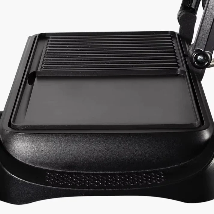 Grill electric 2 în 1 RAF R2695, 1600W, plăci antiaderente, grill & presă, temperatură reglabilă, garanție 3 ani